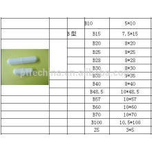 Anti-corrosion B-type PTFE Barra magnética de agitación